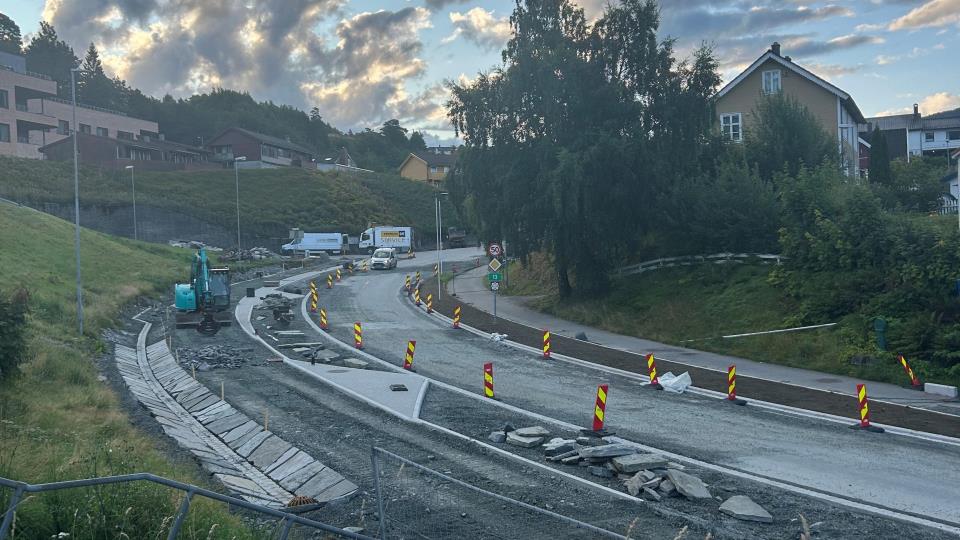 Lenkje til artikkel: Vegarbeid på Sandsvegen