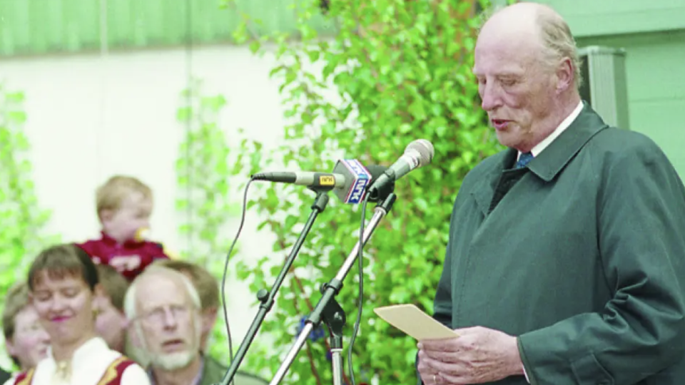 Lenkje til artikkel: Kong Harald V er død