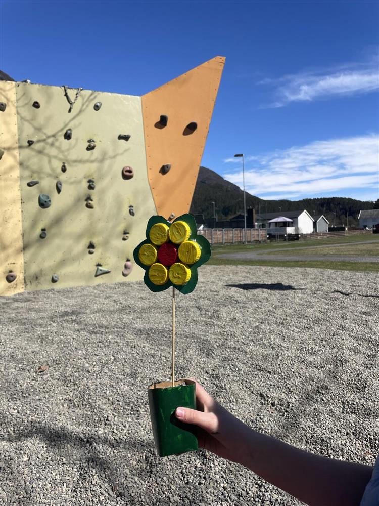Resirkulert blom - Klikk for stort bilete